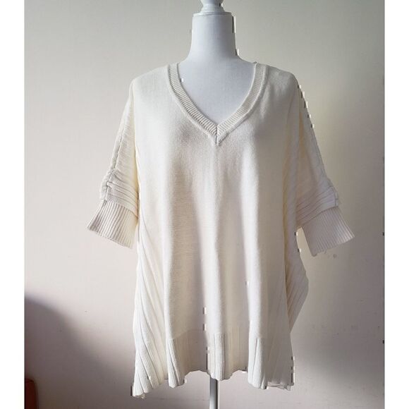 🛑 2 / $40 Sale! SIMPLY VERA-VERA WANG oversized sweater NWT - Picture 3 of 9